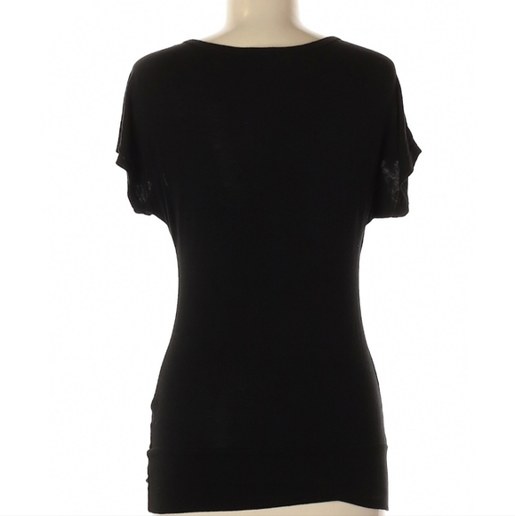 Julie's closet black top with studded detail size medium - Picture 2 of 3